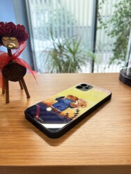 Dafoni Art iPhone X Sunset Teddy Bears Kılıf - 4