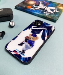 Dafoni Art iPhone XR Hand Soccer Teddy Bear Kılıf - 2