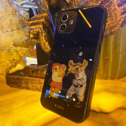 Dafoni Art iPhone XR Sporty Couple Teddy Kılıf - 4