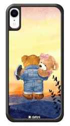Dafoni Art iPhone XR Sunset Teddy Bears Kılıf - 1