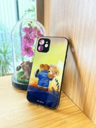 Dafoni Art iPhone XR Sunset Teddy Bears Kılıf - 3