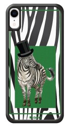Dafoni Art iPhone XR Zebra Pattern Kılıf - Dafoni