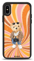 Dafoni Art iPhone XS Bear Effect Kılıf - 1