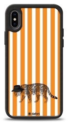 Dafoni Art iPhone XS Leopar Effect Kılıf - Dafoni