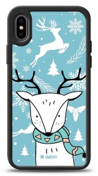 Dafoni Art iPhone XS Max Cold Deer Kılıf - Dafoni