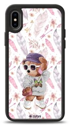 Dafoni Art iPhone XS Pretty Teddy Kılıf - 1