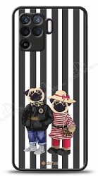Dafoni Art Oppo Reno5 Lite Cool Pugs Kılıf - Dafoni