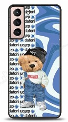 Dafoni Art Samsung Galaxy S21 Plus Summer Bear Kılıf - Dafoni