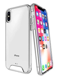 Dafoni Clear Hard iPhone XR Ultra Koruma Kılıf - 1