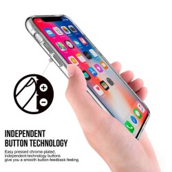 Dafoni Clear Hard iPhone XR Ultra Koruma Kılıf - 4