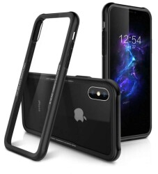 LIKGUS iPhone 7 Plus / 8 Plus Beyaz Silikon Kenarlı Cam Kılıf - 3