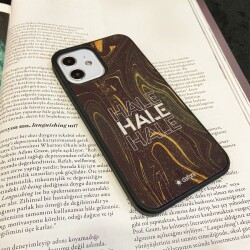 Dafoni Glossy iPhone 15 Pro Kişiye Özel Simli Yeşil Mermer Kılıf - 4