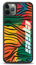 Dafoni Hologram iPhone 11 Pro Kişiye Özel Tropical Color Kılıf - 1