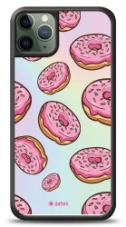 Dafoni Hologram iPhone 11 Pro Pembe Donut Kılıf - Dafoni