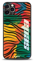 Dafoni Hologram iPhone 12 Pro 6.1 inç Kişiye Özel Tropical Color Kılıf - 1