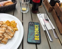 Dafoni Hologram iPhone 12 Pro 6.1 inç Kişiye Özel Tropikal Kılıf - 5