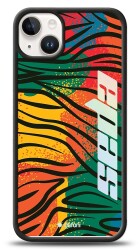 Dafoni Hologram iPhone 15 Plus Kişiye Özel Tropical Color Kılıf - Dafoni