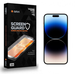 Dafoni iPhone 12 / 12 Pro Tempered Glass Premium Cam Ekran Koruyucu - Dafoni