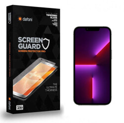Dafoni iPhone 13 Pro Tempered Glass Premium Cam Ekran Koruyucu - Dafoni