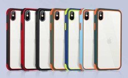 Dafoni Keep iPhone X / XS Ultra Koruma Mavi Kılıf - 2