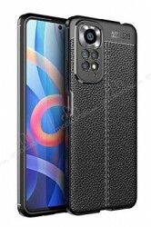 Dafoni Liquid Shield Premium Xiaomi Redmi Note 11 Siyah Silikon Kılıf - Dafoni
