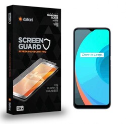 Dafoni Realme C11 Tempered Glass Premium Cam Ekran Koruyucu - Dafoni