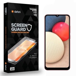 Dafoni Samsung Galaxy A02s Tempered Glass Premium Cam Ekran Koruyucu - Dafoni