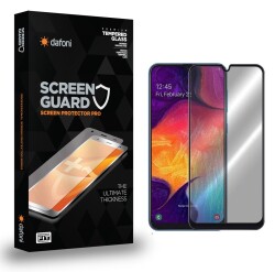 Dafoni Samsung Galaxy A10 Full Privacy Tempered Glass Premium Cam Ekran Koruyucu - Dafoni