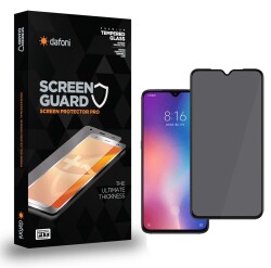 Dafoni Samsung Galaxy A13 Full Privacy Tempered Glass Premium Cam Ekran Koruyucu - Dafoni