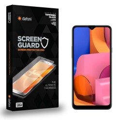 Dafoni Samsung Galaxy A20s Tempered Glass Premium Cam Ekran Koruyucu - Dafoni