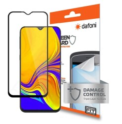 Dafoni Samsung Galaxy A30 Mat Darbe Emici Full Ekran Koruyucu Film - Dafoni