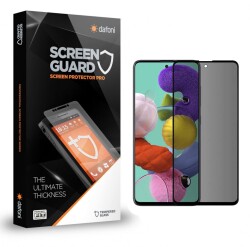 Dafoni Samsung Galaxy A54 Full Privacy Tempered Glass Premium Cam Ekran Koruyucu - Dafoni