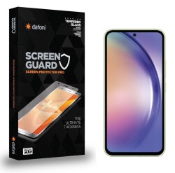 Dafoni Samsung Galaxy A54 Tempered Glass Premium Cam Ekran Koruyucu - Dafoni