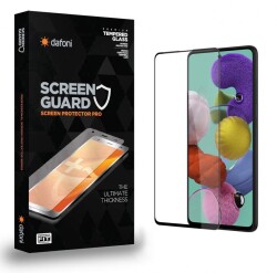 Dafoni Samsung Galaxy A54 Tempered Glass Premium Full Cam Ekran Koruyucu - Dafoni