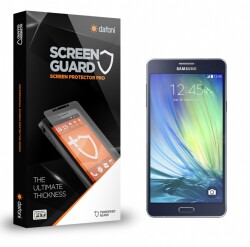 Dafoni Samsung Galaxy A7 Tempered Glass Premium Cam Ekran Koruyucu - Dafoni