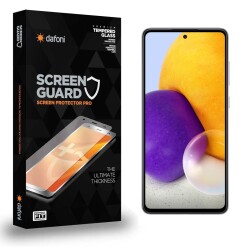 Dafoni Samsung Galaxy A72 / A72 5G Tempered Glass Premium Cam Ekran Koruyucu - Dafoni