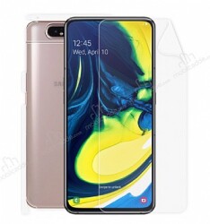 Dafoni Samsung Galaxy A80 360 Poliuretan Koruyucu Film Kaplama - Dafoni