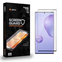 Dafoni Samsung Galaxy Note 20 Ultra Curve Tempered Glass Premium Cam Ekran Koruyucu - Dafoni
