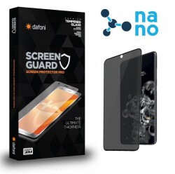 Dafoni Samsung Galaxy Note 20 Ultra Full Privacy Nano Premium Ekran Koruyucu - Dafoni