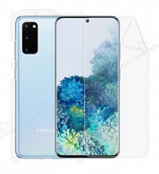 Dafoni Samsung Galaxy S20 360 Poliuretan Koruyucu Film Kaplama - Dafoni