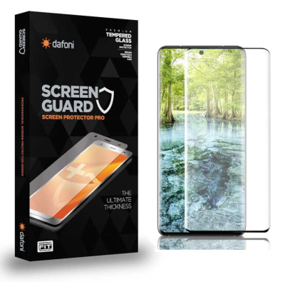 Dafoni Samsung Galaxy S20 Ultra Tempered Glass Premium Curve Cam Ekran Koruyucu - Dafoni