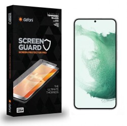 Dafoni Samsung Galaxy S21 Tempered Glass Premium Cam Ekran Koruyucu - Dafoni