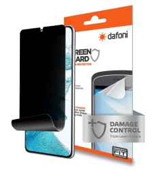 Dafoni Samsung Galaxy S22 Plus 5G Privacy Curve Darbe Emici Ekran Koruyucu Film - Dafoni