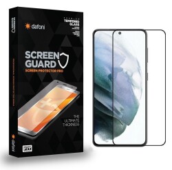 Dafoni Samsung Galaxy S22 Plus 5G Tempered Glass Premium Full Cam Ekran Koruyucu - Dafoni