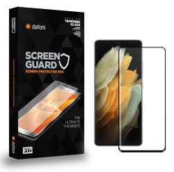 Dafoni Samsung Galaxy S23 Plus Tempered Glass Premium Full Cam Ekran Koruyucu - Dafoni