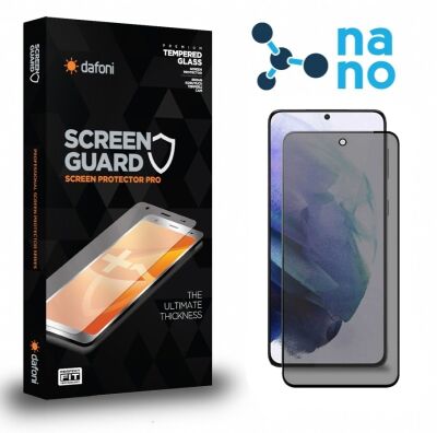 Dafoni Samsung Galaxy S23 Privacy Mat Nano Premium Ekran Koruyucu - Dafoni