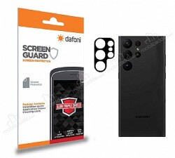Dafoni Samsung Galaxy S23 Ultra 3D Cam Kamera Koruyucu - Dafoni