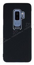 Dafoni Shade Samsung Galaxy S9 Kamera Korumalı Siyah Rubber Kılıf - Dafoni