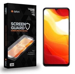 Dafoni Xiaomi Mi 10 Lite Tempered Glass Premium Cam Ekran Koruyucu - Dafoni