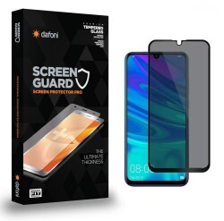 Dafoni Xiaomi Mi 10T Lite Full Privacy Tempered Glass Premium Cam Ekran Koruyucu - Dafoni